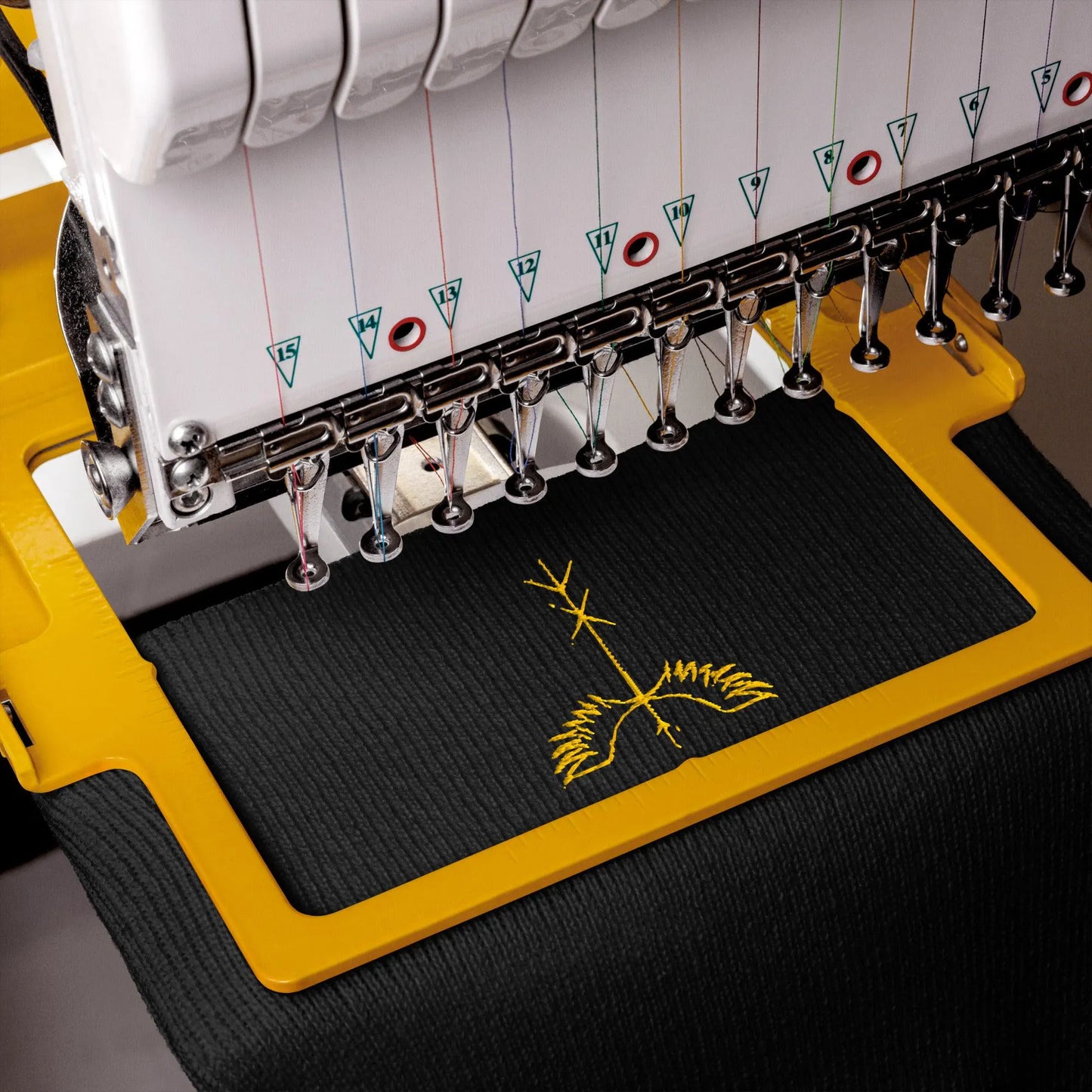 Runic Wing Beanie – Viking Rune Embroidered Hat | Nordic Symbol Cuffed Cap